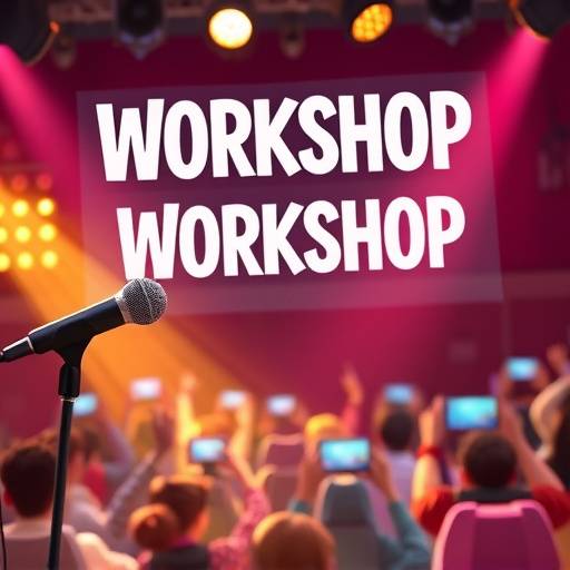 Poster for Voice Acting for Animation and Video Games Workshop